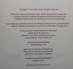 I, Enoch: The Deep Earth Chronicles by Steve Stine Hardcover Book