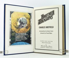 BROTHER TO DRAGONS Charles Sheffield Signed First Edition Easton Press Sci Fi VG