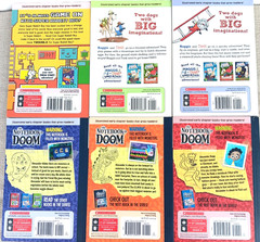 Branches 6 Book Lot For Boys (Press Start, Haggis & Tank, Notebook)PB(1708-29)