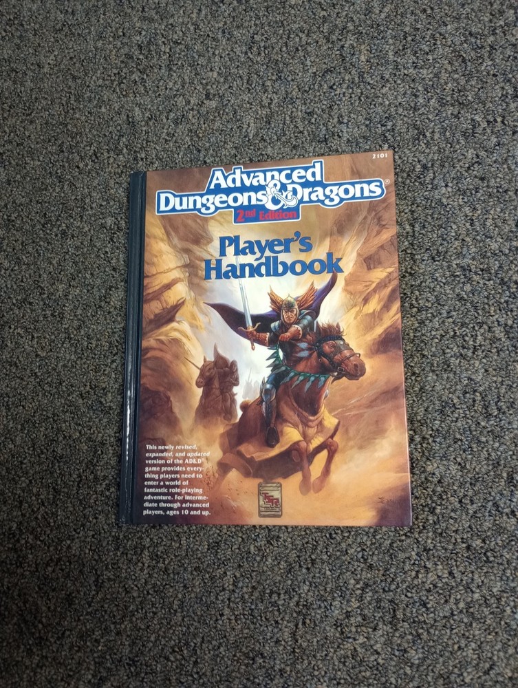 Players Handbook Advanced Dungeons and Dragons by Tony Cook and Margaret Weis…