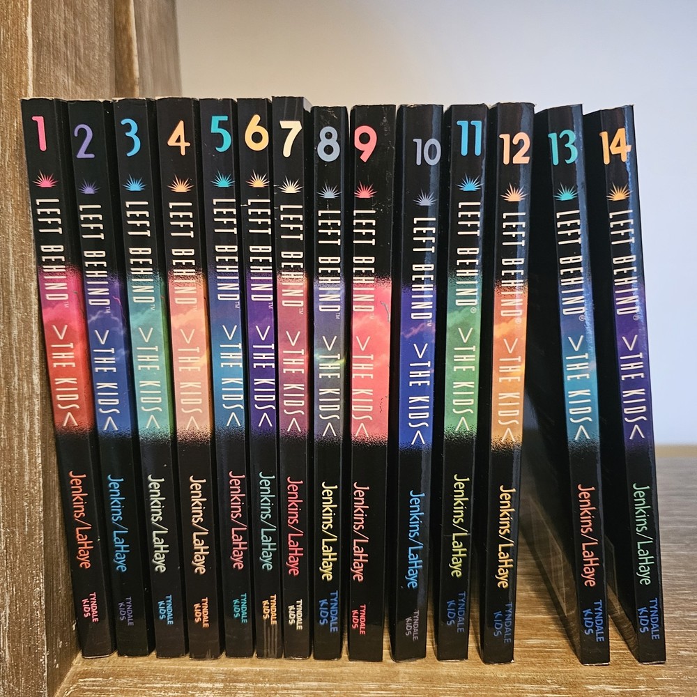 Jerry Jenkins/Tim LaHaye Paparback Book Lot Left Behind The Kids Books 1-14