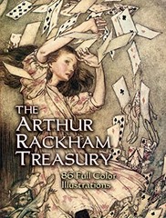 The Arthur Rackham Treasury: 86 Full-Color Illustrations (Dover Fine – VERY GOOD