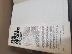 THE VOICES OF GUNS by Vin Mclellan and Paul Avery HC Book 1977
