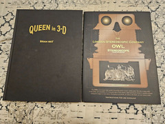 Queen in 3-D Brian Man Hardcover Slipcased Edition StereoScope Box