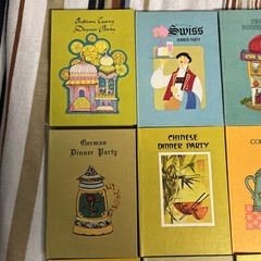 Lot of 23 Kaufman International Dinner party series Buzza Books 1971
