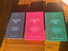 Shatter Me Books 1-3 Hardcover Waterstones Special Editions by Tahereh Mafi