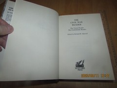The Civil War Reader by Richard B. Harwell (1991, Hardcover)