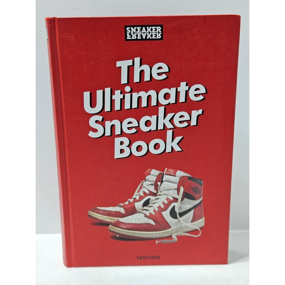 The Ultimate Sneaker Book Hardcover Taschen Sneaker Freaker Anthology Red