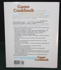 1988 „Game Cookbook” by Geraldine Steindler 288 Pages of Fantastic Recipes Book