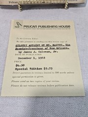 New Orleans History Bundle: Accidental City Signed + Gilbert de St. Maxent 1968
