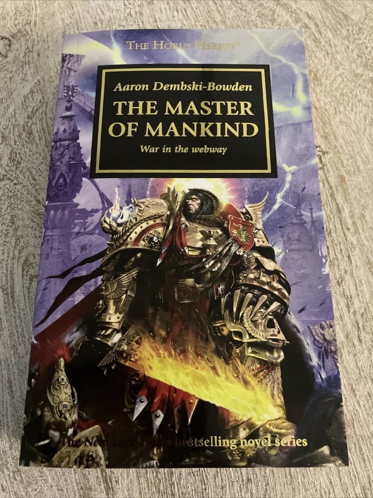 Warhammer The Horus Heresy The Master of Mankind Paperback Book 41