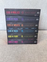 Legacy of Gods Rina Kent Deluxe Sprayed Edge Editions. Signed New God Of Malice