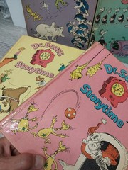 Dr Seuss Storytime Book Complete Set Of 4 1970s HC Clean Pages