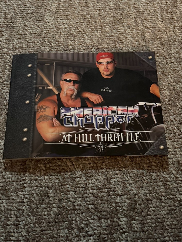 Motorcycle Book American Chopper At Full Throttle by Mike Flaherty
