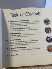 Vintage Reynolds Cooking with Foil Cookbook 2006 Board Pages