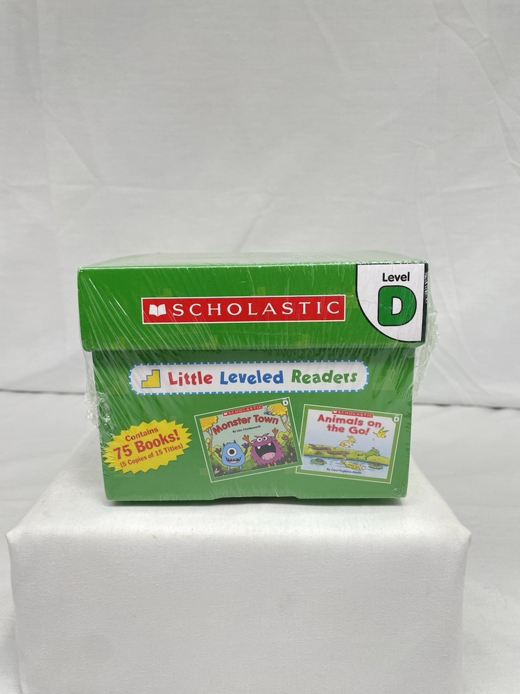 Scholastic Little Leveled Readers Level D Homeschooling Boxed Set Classroom
