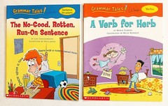 Lot of 8 Grammar Tales Series Books Scholastic Elementary Language Teaching