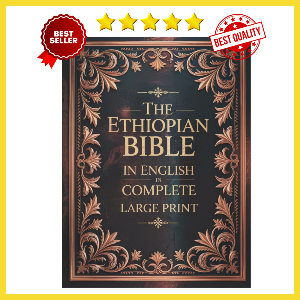 The Ethiopian Bible in English in Complete Large Print HARDCOVER ETHIOPIC !!!