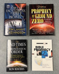 4 Books End Times Bible Prophecy, Tim Lahaye, Ron Rhodes, Mark Hitchcock