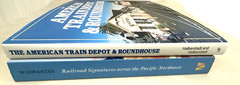 Railroad Signatures Across the Pacific Northwest,American Train Depot Set of 2