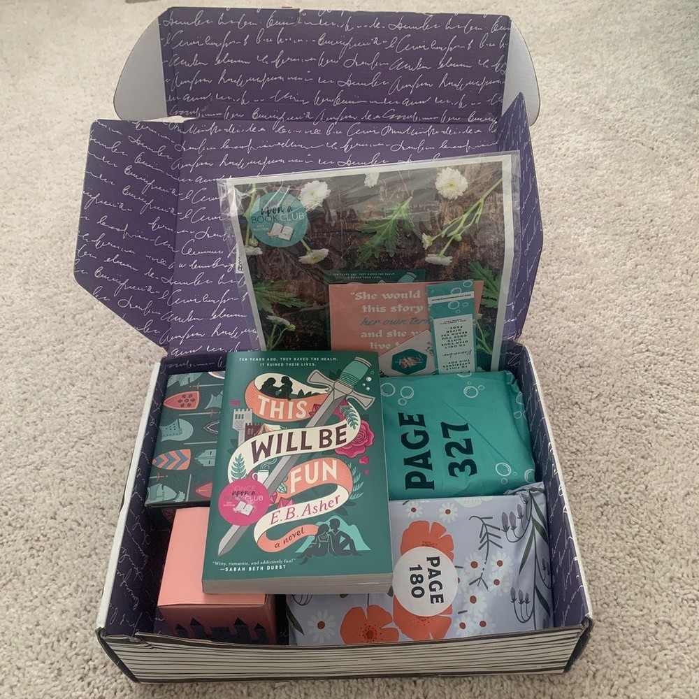 Once Upon a Book Club-This Will Be Fun E.B. Asher-Adult Box Set-Unopened Gifts