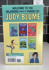 Judy Blume’s Fudge Box Set by Judy Blume (2007, Box or Slipcased / Digest…