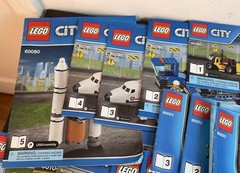 LEGO CITY Lot of 55 Manuals Instructions Booklets Only – See photos for set