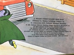 Sesame Street Look What I Found PBS CTW 1981 muppets Henson Golden Books