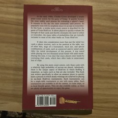 Texas Hold’em Made Easy by Walt Hazelton Paperback Card Games Poker Book