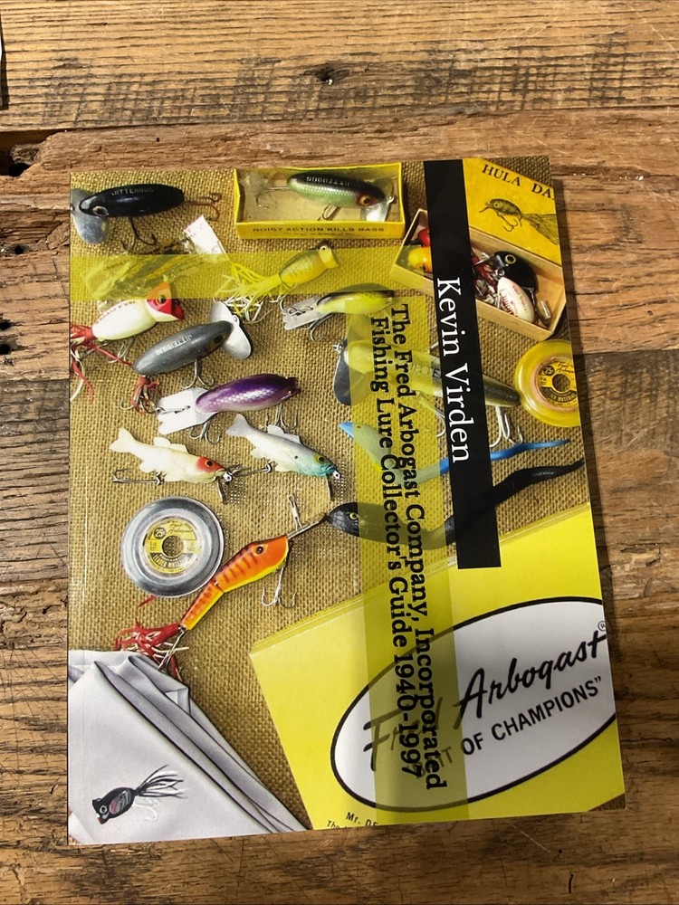 The Fred Arbogast Company, Incorporated Fishing Lure Collector’s Signed Kevin V