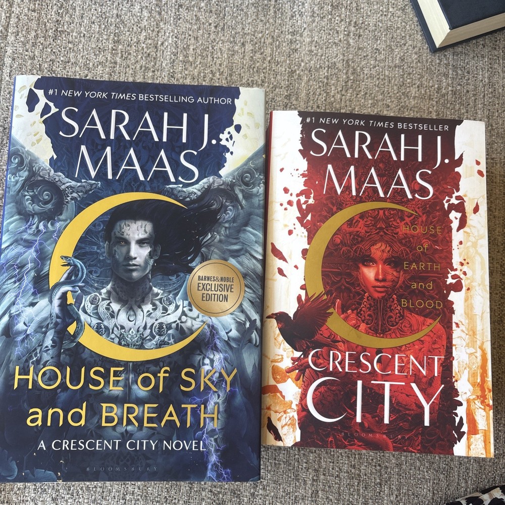 House of Earth and Blood & House of Sky and Breath 2 Book Set by Sarah J. Maas