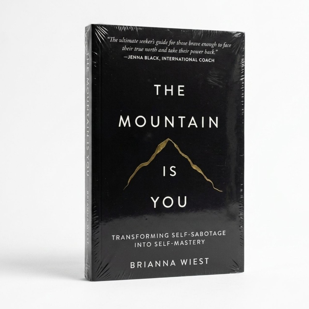 The Mountain Is You by Brianna Wiest Paperback Book New Free Shipping