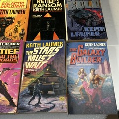 Keith Laumer Vintage Sci Fi PB Book Lot of 12 Vintage 1960s-1980s Very Good Cond