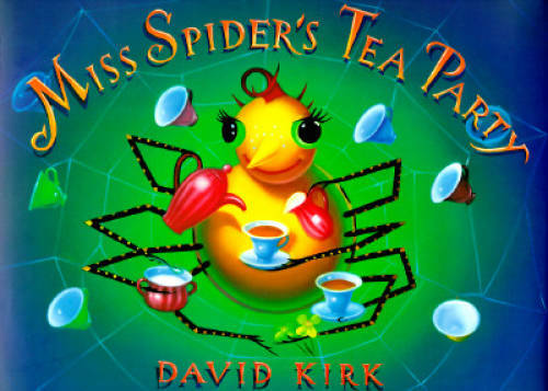 Miss Spider’s Tea Party – Hardcover By Kirk, David – GOOD