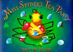 Miss Spider’s Tea Party – Hardcover By Kirk, David – GOOD