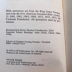 Great Events In The Life Of Christ Jerry Vines 1979 Victor Biblical Studies Book