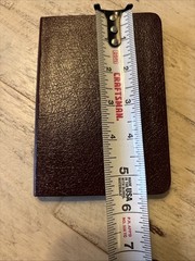 NIV Pocket Thin New Testament with Psalms & Proverbs 1984 Bonded Leather