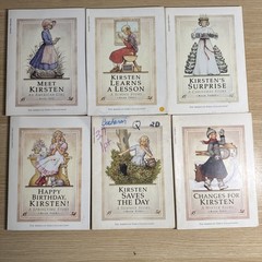 American Girl Kirsten Books 1-6 Complete Set Pleasant Company Vintage PB Lot D