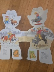 YOUNG KIDS BOOK-Cowboy by Giovanni Caviezel (2009, Children’s Board Books)