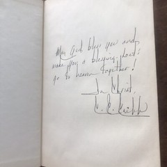 From Now Till Eternity Bible Prophecy Christianity 1976 Signed CC Cribb HC DJ
