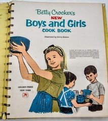 Betty Crocker’s New Boys and Girls Cook Book 1965 1st Edition 1st Printing