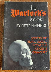 Warlock’s Book Secrets of Black Magic by Peter Haining 1972 Citadel Paperback