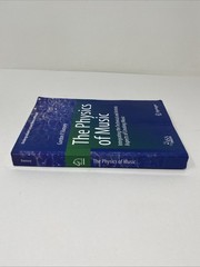 Physics of Music Integrating Technical Artistic Aspects Creating Music Springer