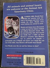 Animal Ark Cats at the Campground by Ben M. Baglio, Ages 9-12, Paperback