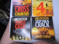 James Patterson Audio CD Books Lot of 8 FAST SHIPPING AS PICTURED