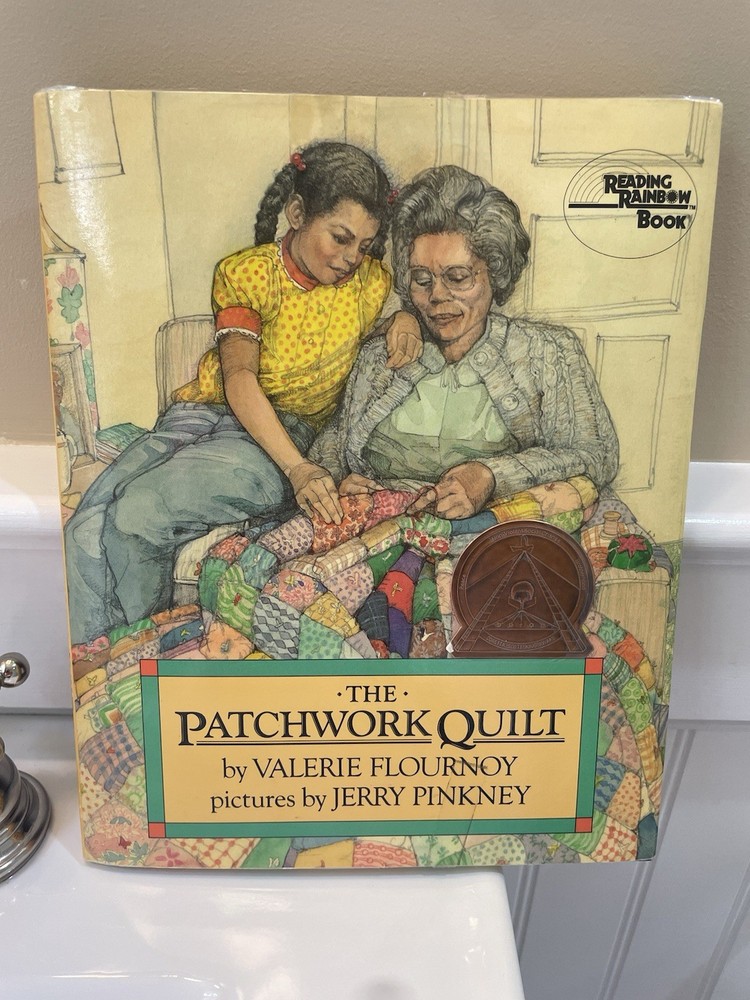 The Patchwork Quilt By Valerie Flournoy Autographed By Illustrator Jerry Pinkney