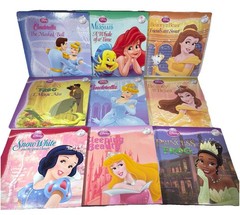 Lot of 9 Disney Princess Books: 1, 2, 3, 6, 7, 9, 10, 11, 12, Illustrated HCs