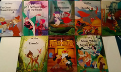 DISNEY CLASSIC SERIES, 1986-91 GALLERY/TWIN BOOKS MOSTLY FIRST EDITION, HC, MINT
