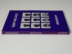 SILENT MESSAGES Albert Mehrabian 1971 Trade Paperback Nonverbal Communication