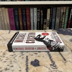 Jurassic Park by Michael Crichton (Hardcover) Mini Library-Bound, Ballantine VG+